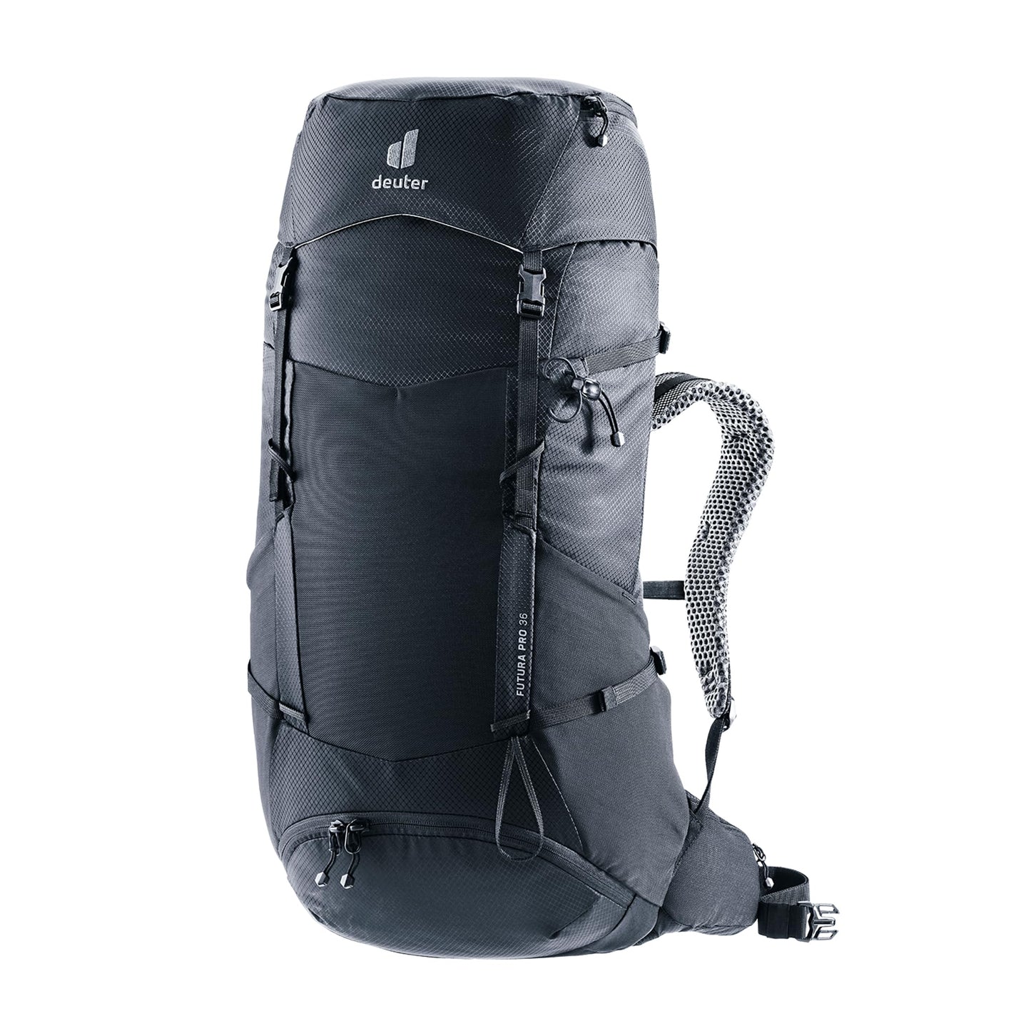 Deuter Futura Pro 36L Backpack, Ergonomic, Multi-Day Hiking & Trekking Pack - Black