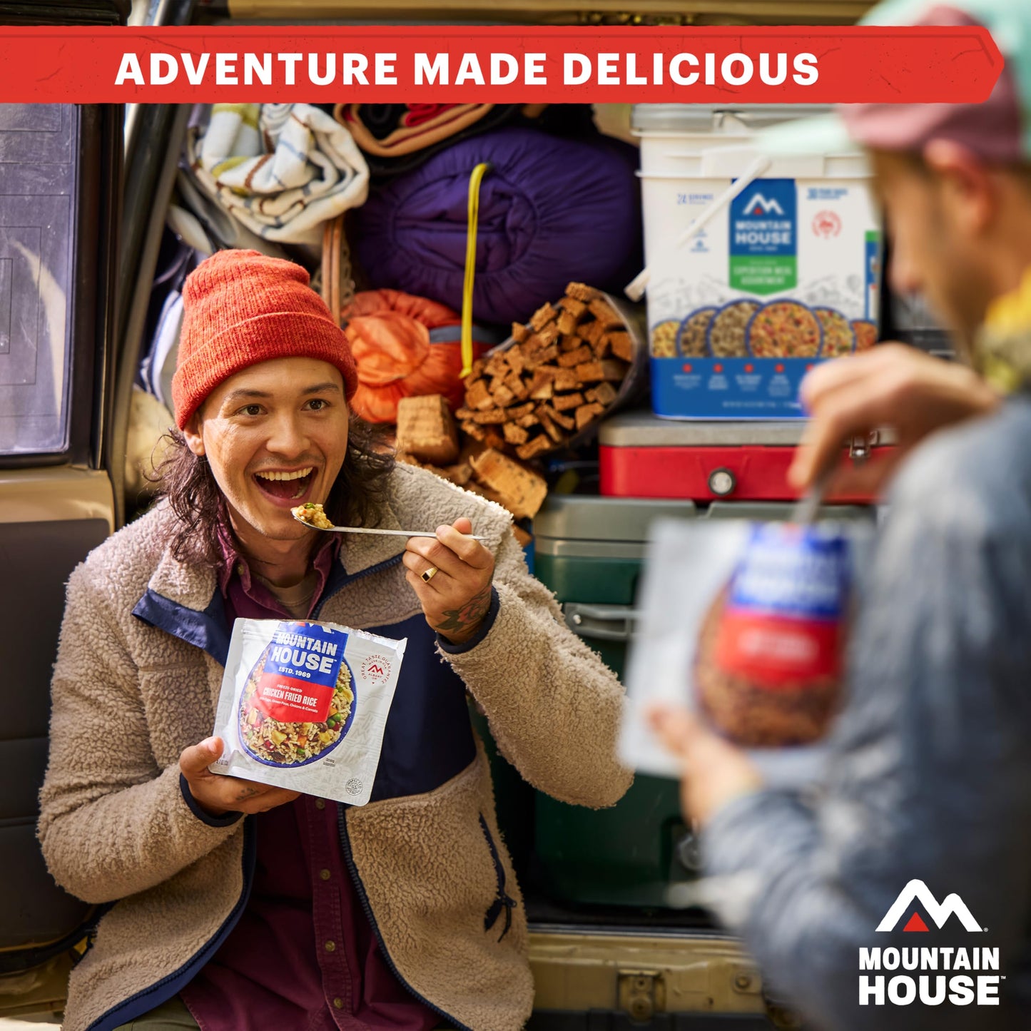 Mountain House Expedition Meal Assortment Bucket Freeze Dried Backpacking & Camping Food 30 Servings