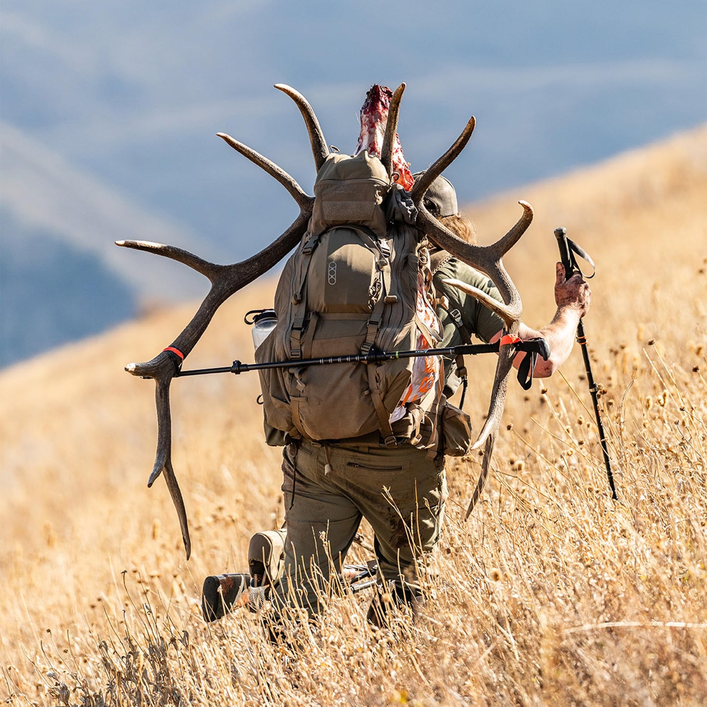 Eberlestock Brute 6500 Hunting Pack – Internal Frame Backpack with Cradle Hip Belt, Contour Shoulder Harness, 6500ci Capacity for Extended Backcountry Hunts – Multicam