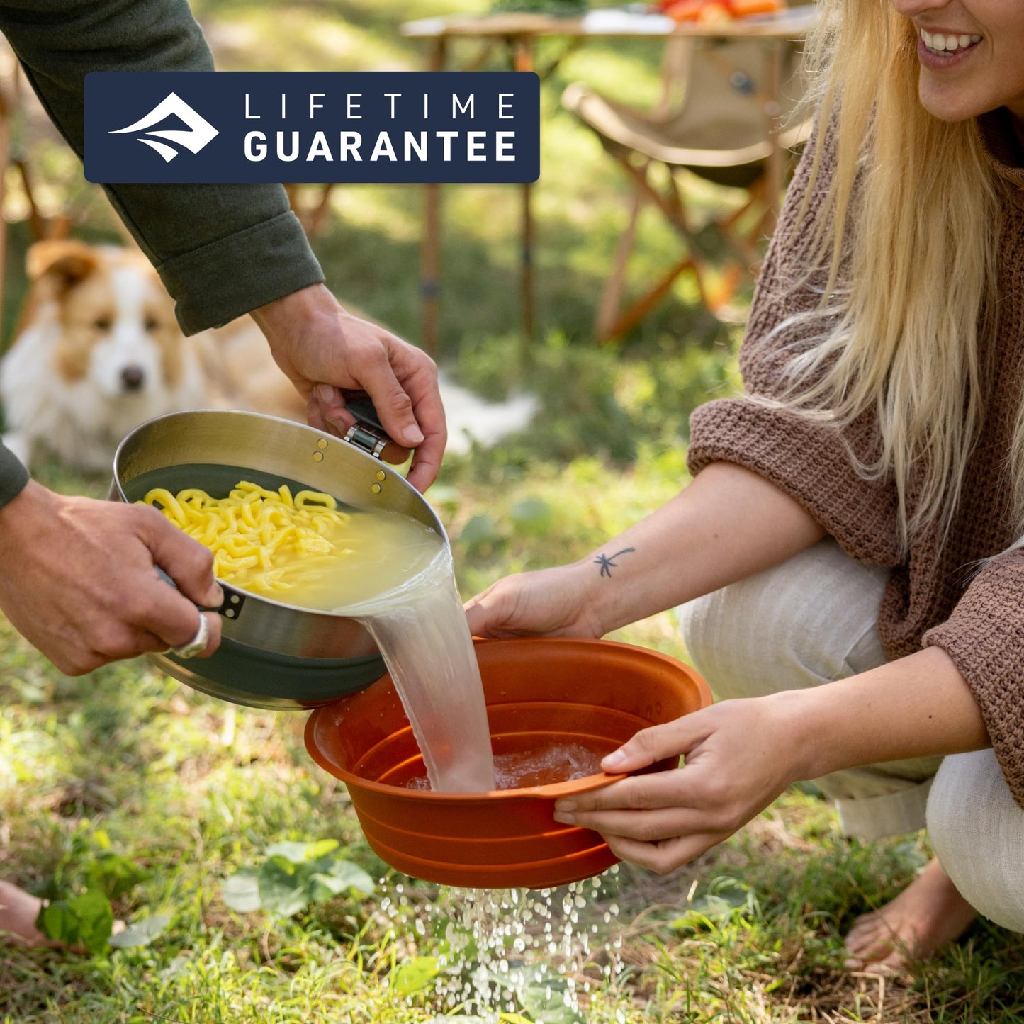 Sea to Summit Detour Stainless Steel Collapsible Pot, 3 Liters