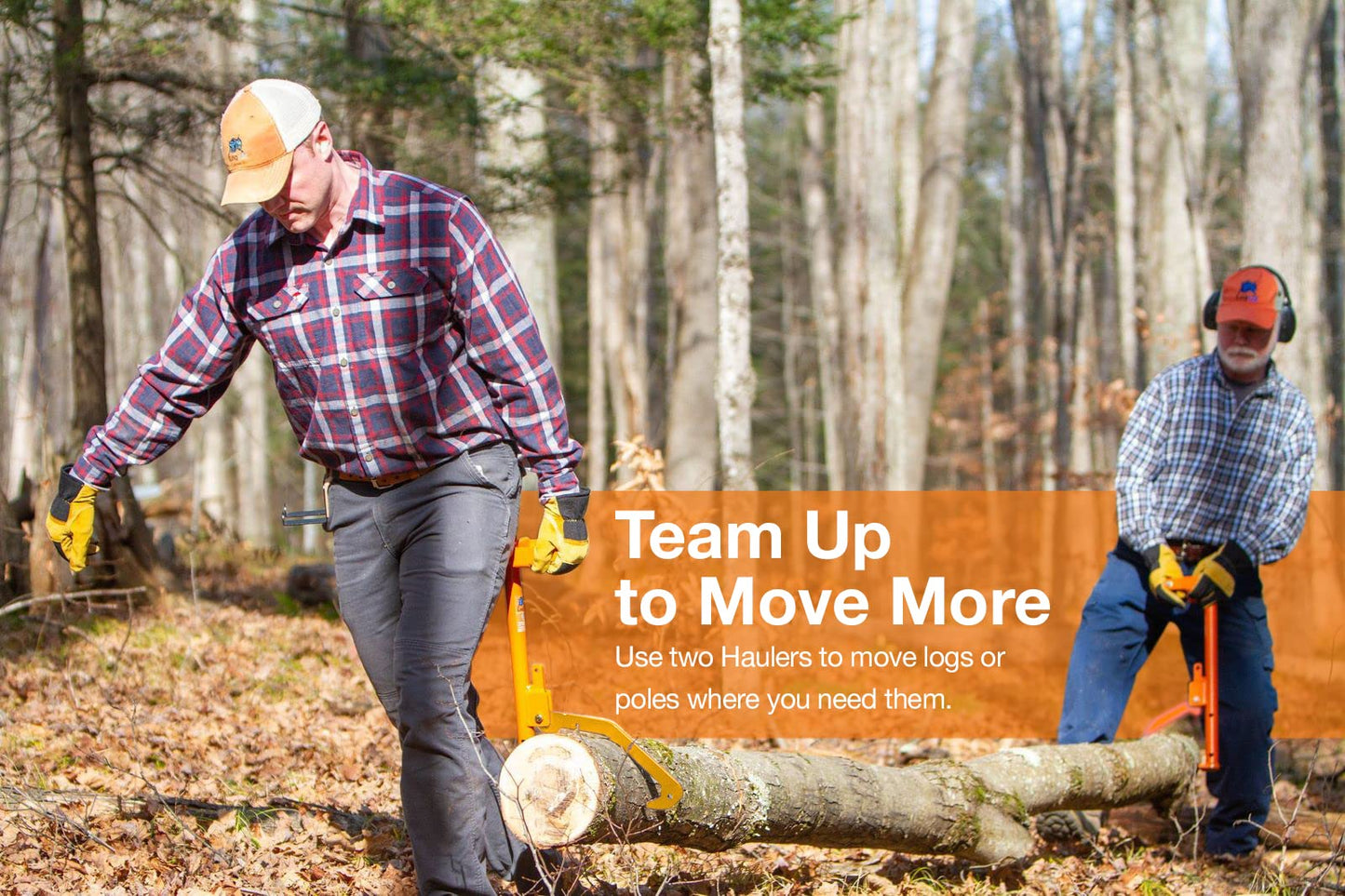 LogOX 3-in-1 Forestry Multitool, Firewood Harvesting Hand Tools, Reduce Back Strain and Heating Costs, Log Hauler, Cant Hook, and Timberjack, All-in-One (Patented & Made in USA)