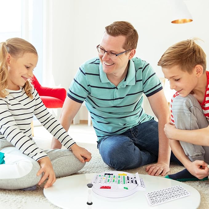– Wordle-Inspired Word Game Board for Adults Families & Couples | 2-Player Word Puzzle Board Game Educational Vocabulary Challenge Fun for Family Game Night