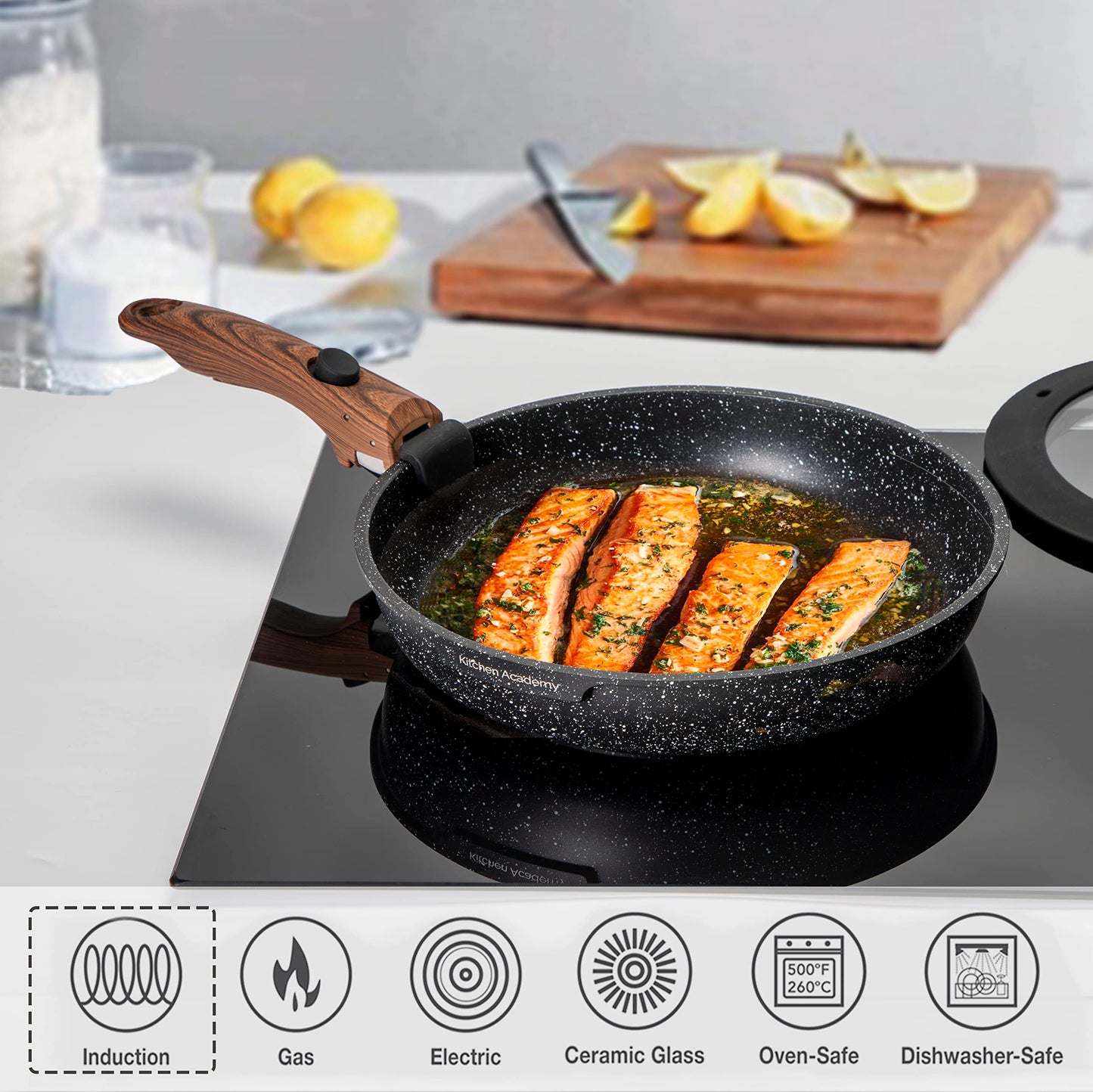 Enamel Cast Iron Cookware Set 7 Pieces & 10 Pieces RV/Camping Cookware Sets
