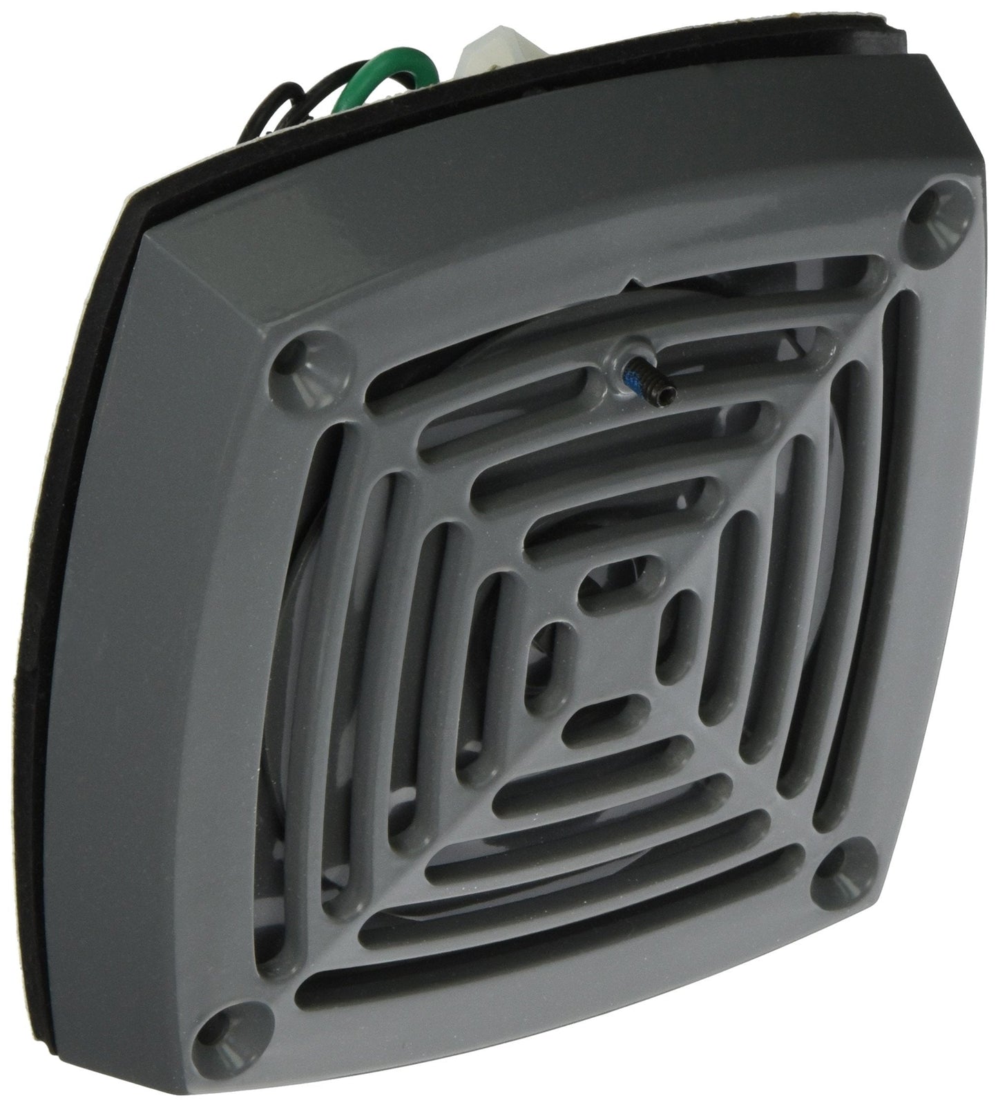 Vibrating Horn, 120V AC, .13 Amps, Panel Mount, Heavy Duty Die Cast, 4.625" x 4.625", Indoor - 1 Each