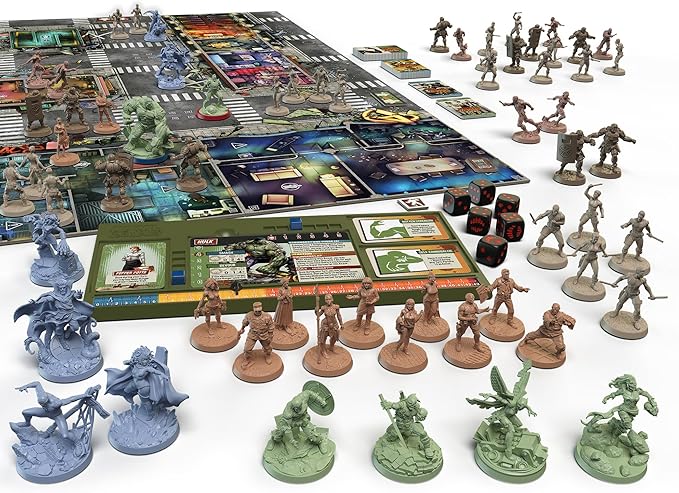 Marvel Zombies - A Zombicide Game: Embrace The Hunger as Heroes Turn Undead in The Ultimate Marvel Crossover! Cooperative Strategy Game Ages 14+ 1-6 Players 90 Minute Playtime Made by CMON