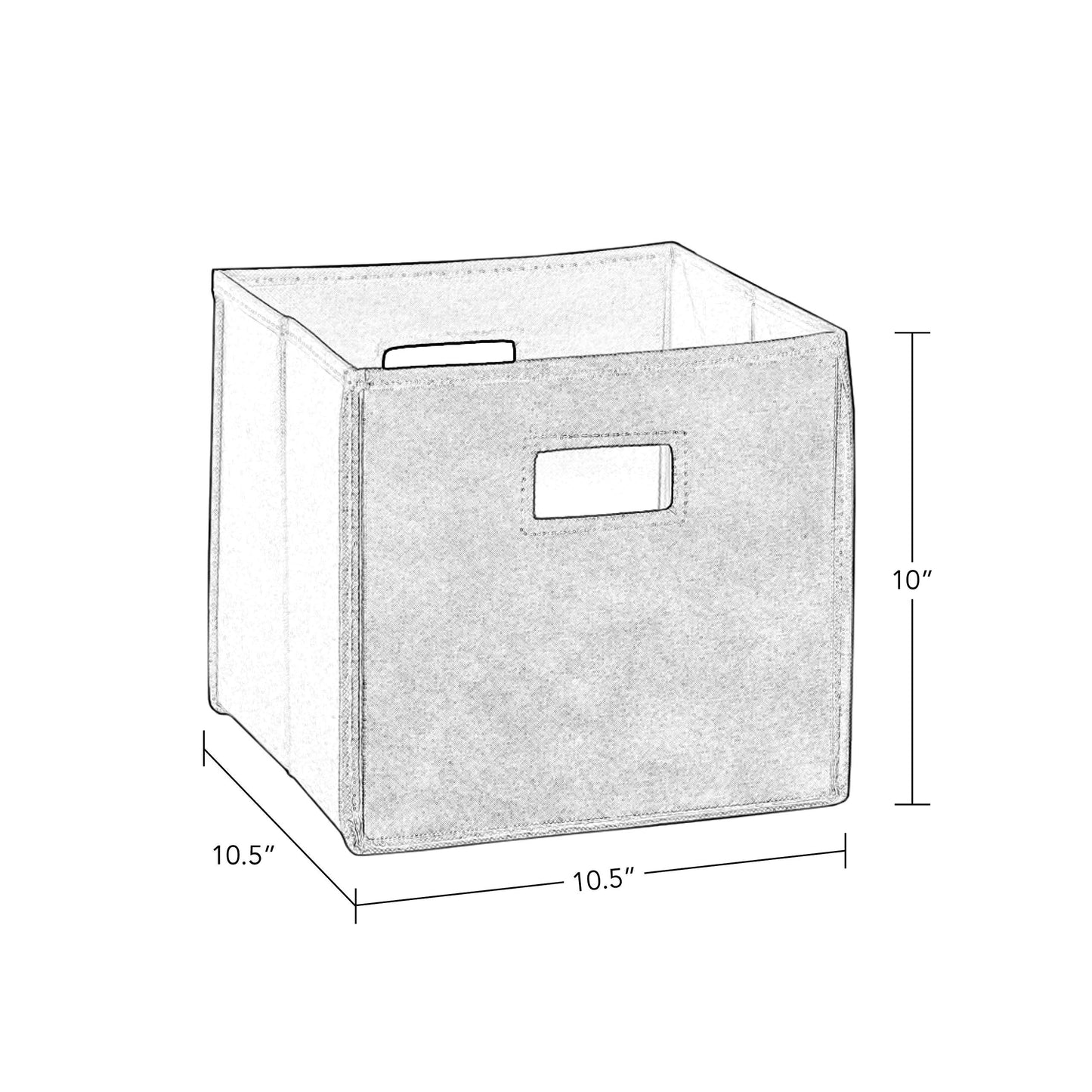 RiverRidge Kids Bookrack with Three Cubbies and 2 Gray Bins