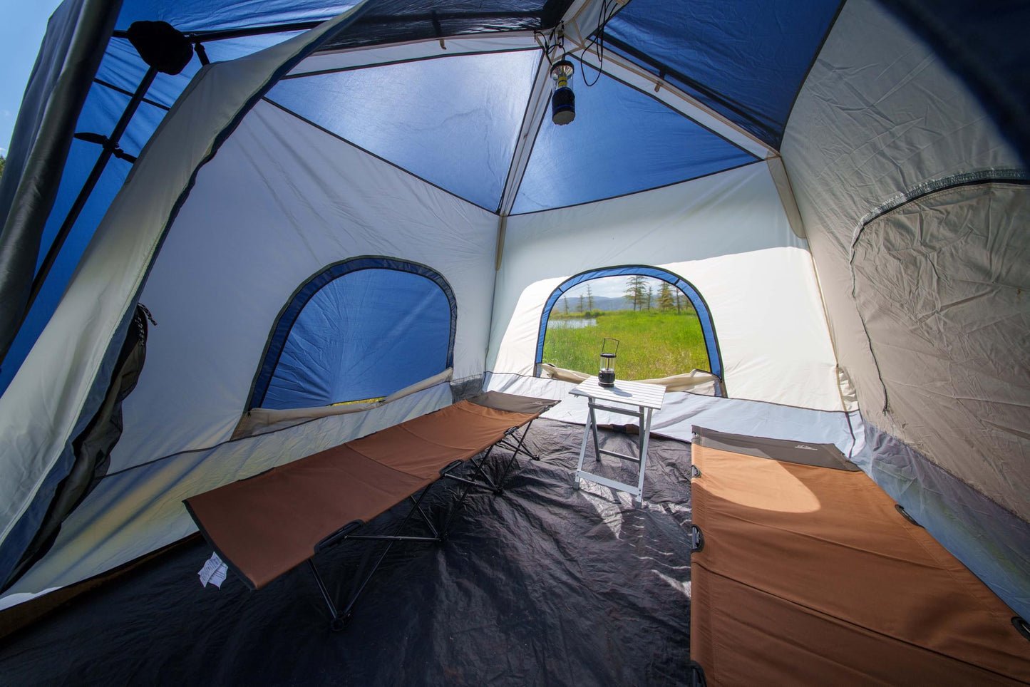 Rapid 6-Person Tent, Camping Gear for The Outdoors, Pop Up Tent for Camping, Rapid Tent Frame for Easy Setup (Made by Caddis Sports)