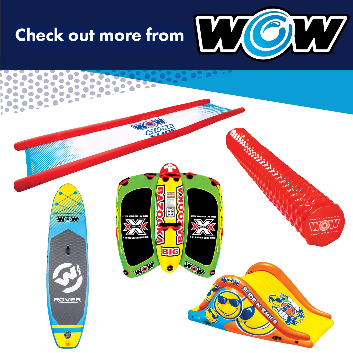 WOW Sports WOW Watersports 12-2040 Water Walkway - Red (10 x 6 Feet)