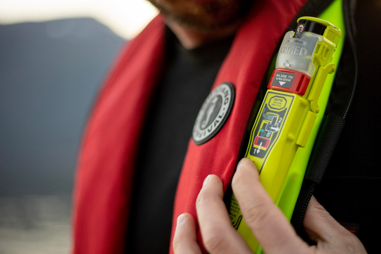 ACR RESQLINK AIS Personal Locator Beacon - SOS, GPS, Return Link Service, Mobile App and Accessory Clips (Model PLB-450) - Alert Local AIS & Global Satellite Emergency Signaling for Search & Rescue