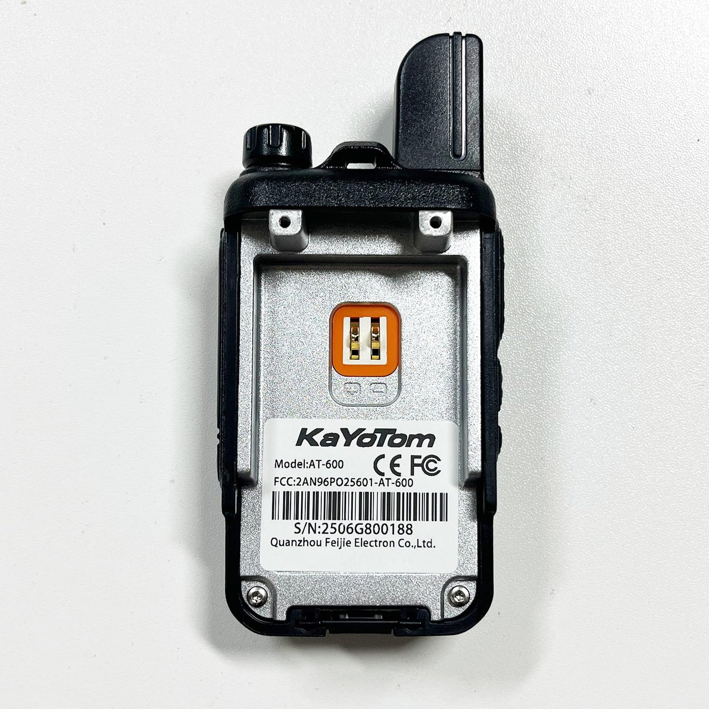 KAYOTOM Lifetime Free Unlimited Range Rapid Global Walkie Talkies PTT Push-to-Talk Over Cellular Nationwide 5000+ Miles POC 4G LTE Handheld Long Range Two Way Radio for Team Management (2Pack and SIM)