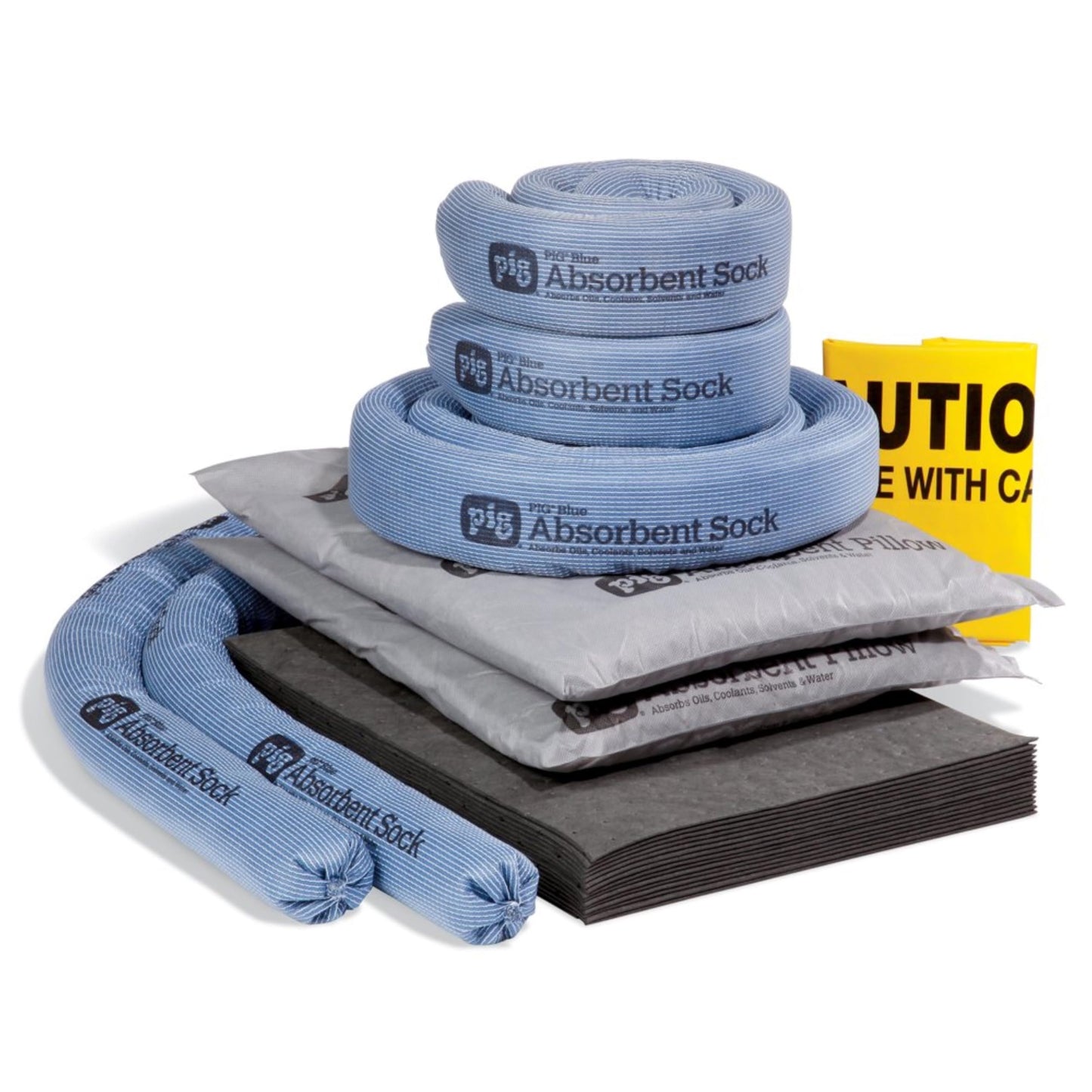 PIG Spill Kit Refill for 20 Gallon Container | Absorbs up to 12 Gallons | KITR211
