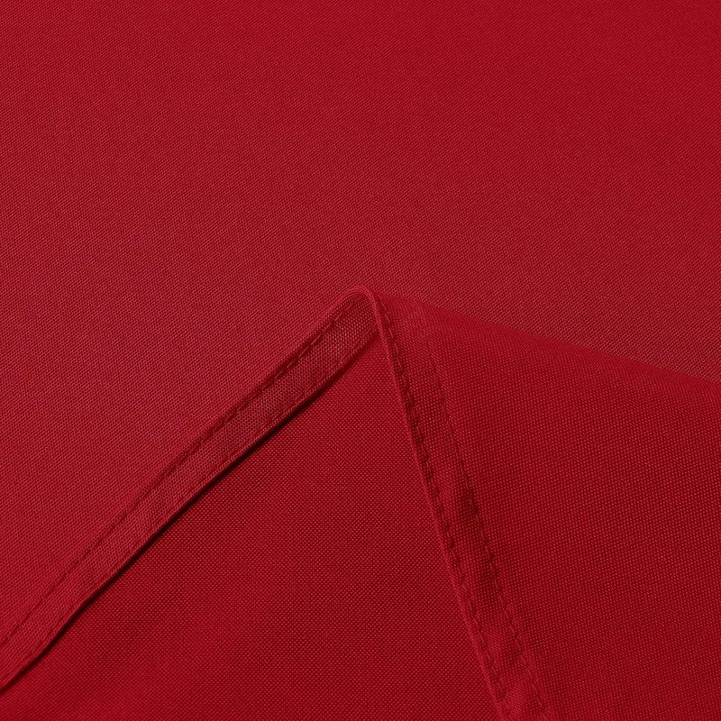 sancua Rectangle Tablecloth - 54 x 78 Inch - Stain and Wrinkle Resistant Washable Polyester Table Cloth, Decorative Fabric Table Cover for Dining Tables, Buffet Parties, Christmas Red