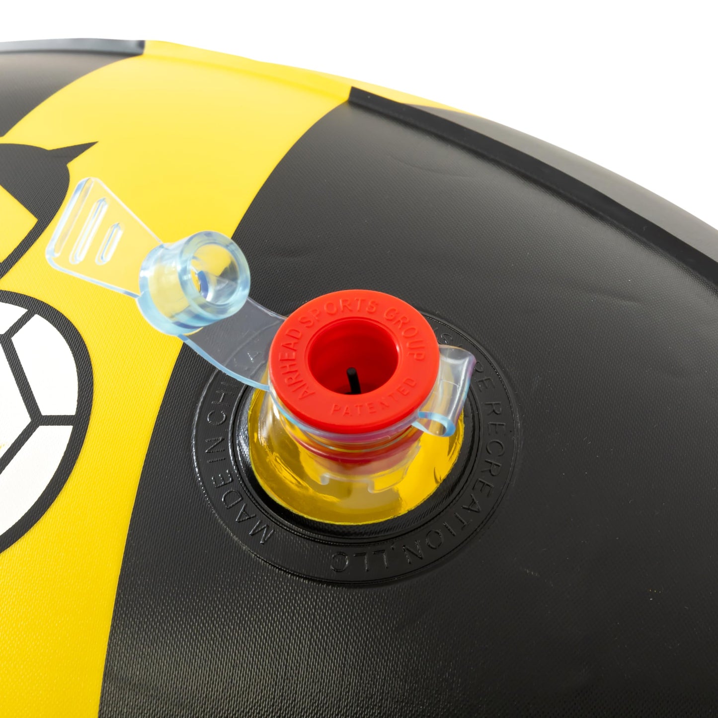 Airhead ORB Buzz Double Towable Tube Ball for Rope Lift to Reduce Water Spry, 60 ft with 4,100 lb Break Strength