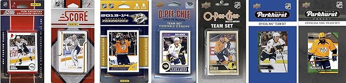 C&I Collectables NHL Nashville Predators PREDATORS717TS Men's Sports Related Trading Cards Brown One Size