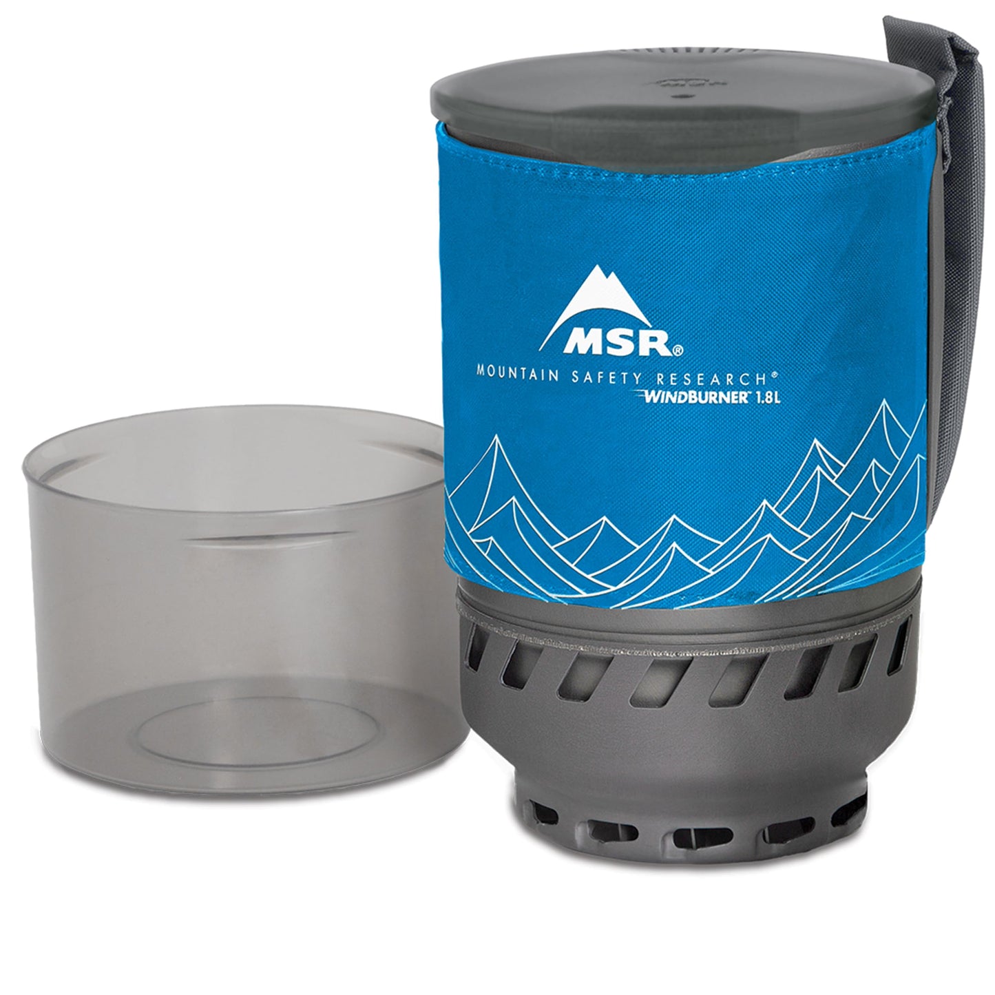MSR WindBurner Duo Camping and Backpacking Accessory Pot, 1.8L