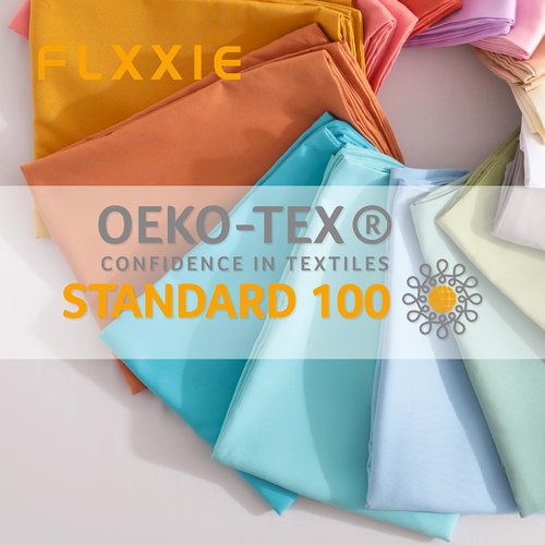 FLXXIE King Pillow Cases - Soft Microfiber Covers with Envelope Closure | Wrinkle & Stain Resistant, 20x36, Burnt Orange