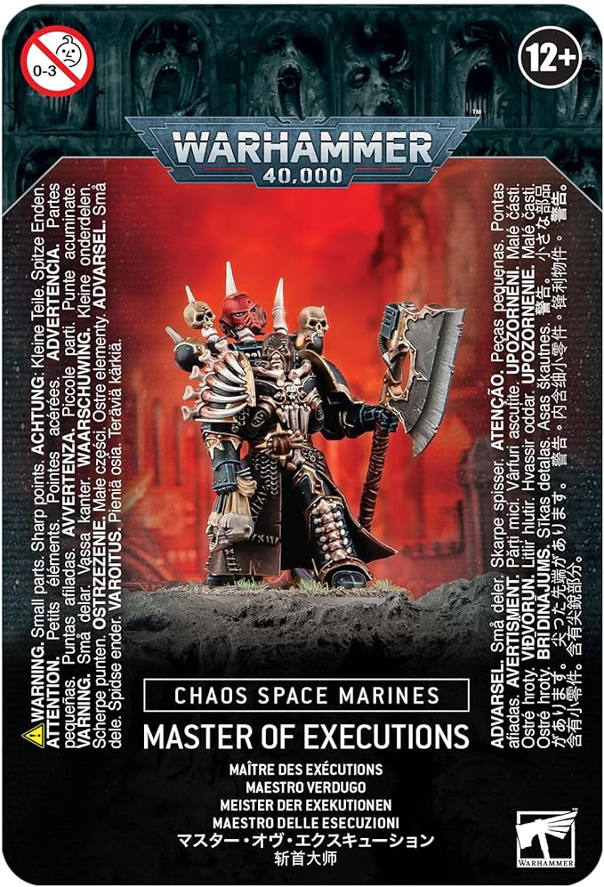 Games Workshop - Warhammer 40000 - Chaos Space Marines Master of Executions