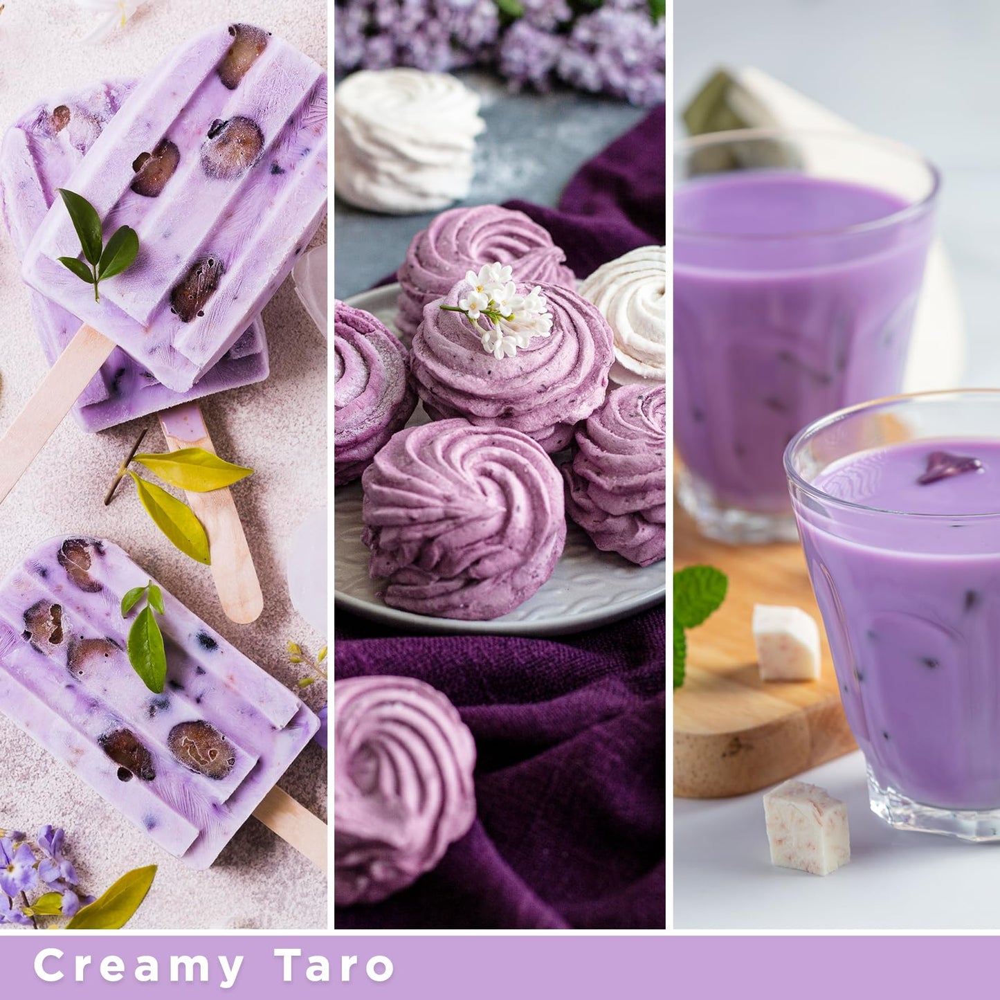 Boba Tea Candle,Taro Boba Tea Scented Candle,Bubble Candle,Valentines Day Brithday Funny Food Candles Gifts for Milk Tea Lovers,Taro 12oz