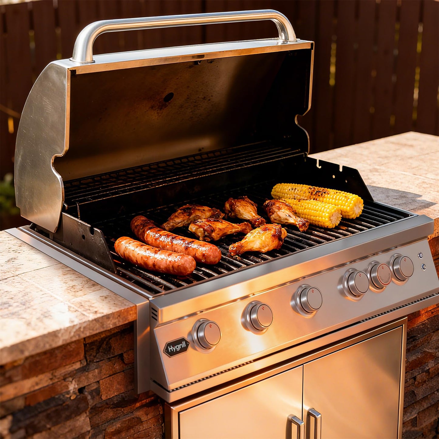 Stanbroil Hygrill Stainless Steel Grills Insulated Jacket for 40-Inch 5-Burner Gas Grills