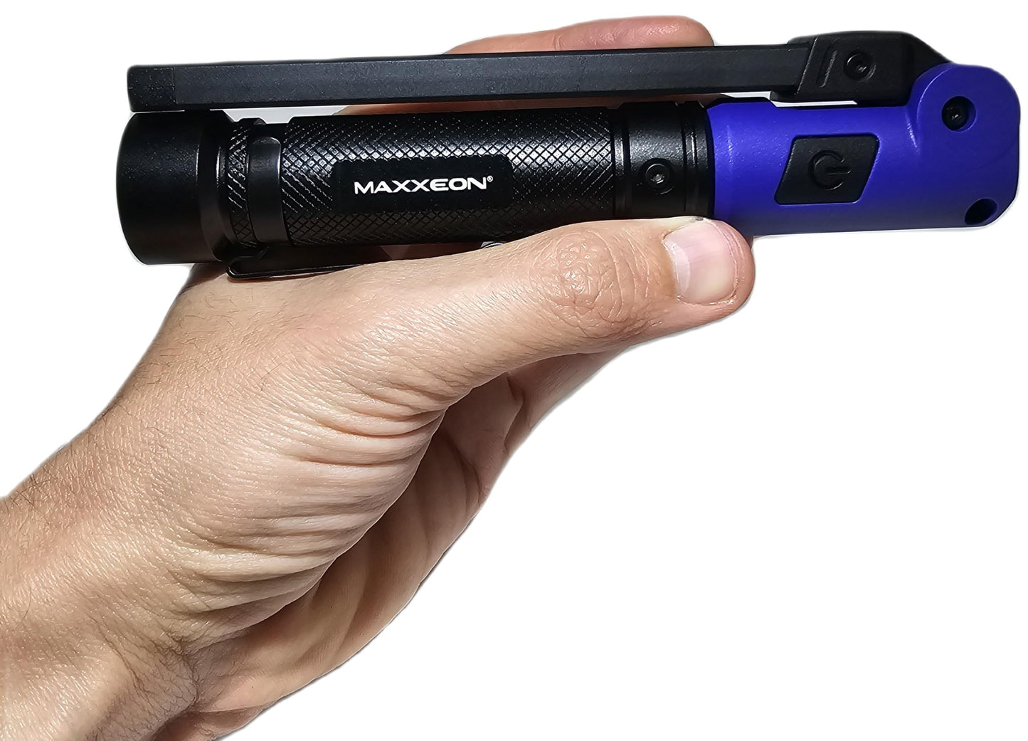 MAXXEON MXN01024 WorkStar LumaStik Combo Ulta-Violet (UV) and White Beam Inspection Light, 800 Lumen