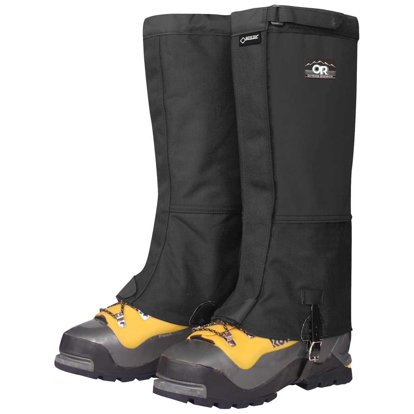Outdoor Research Expedition Crocodile Classic Gaiters, Black, Medium