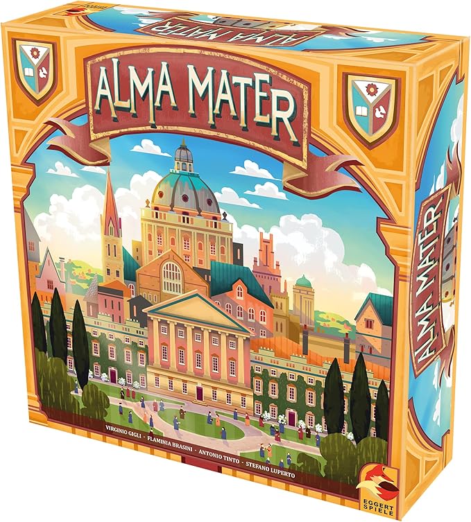 Plan B Games Alma Mater Board Game - Manage a 15th Century University! Strategic Resource Management and Recruitment Game for Kids & Adults Ages 14+ 2-4 Players 90-150 Minute Playtime