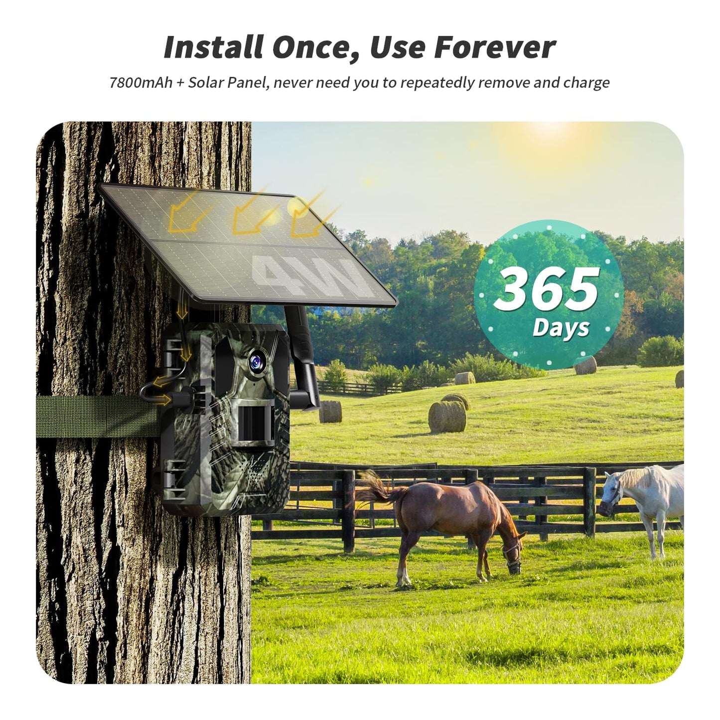 SEHMUA Trail Camera 2 Packs, AI Animal Detection Game Camera Built-in SIM Card 4G LTE Cellular Trail Cameras with Night Vision Motion Activated Waterproof IP66 with Unlimited Data Plan 2K Live View