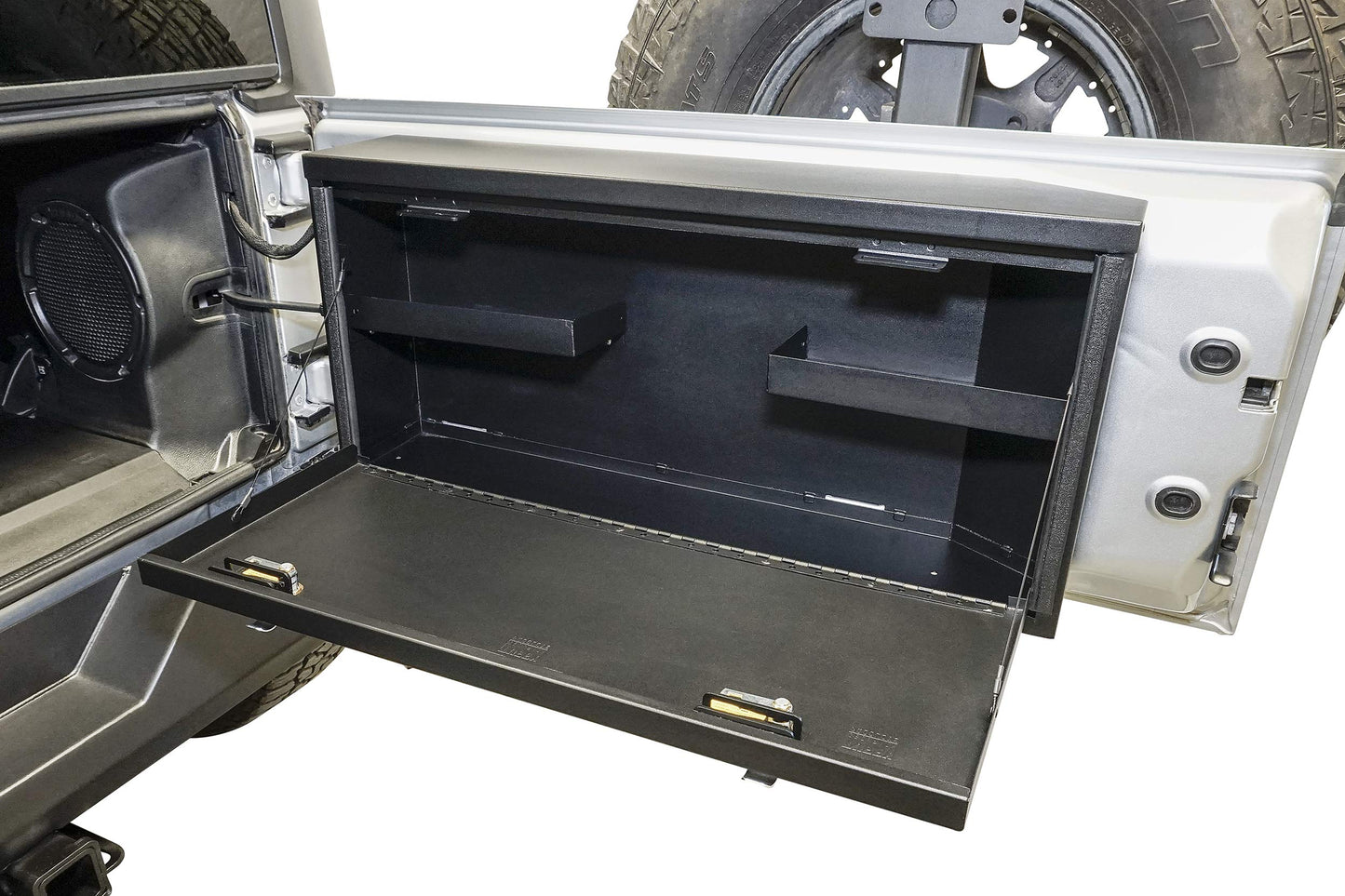 Tuffy Security Products - Lockbox | Tailgate Premium Storage for Jeep Wrangler JK | 2007-2018