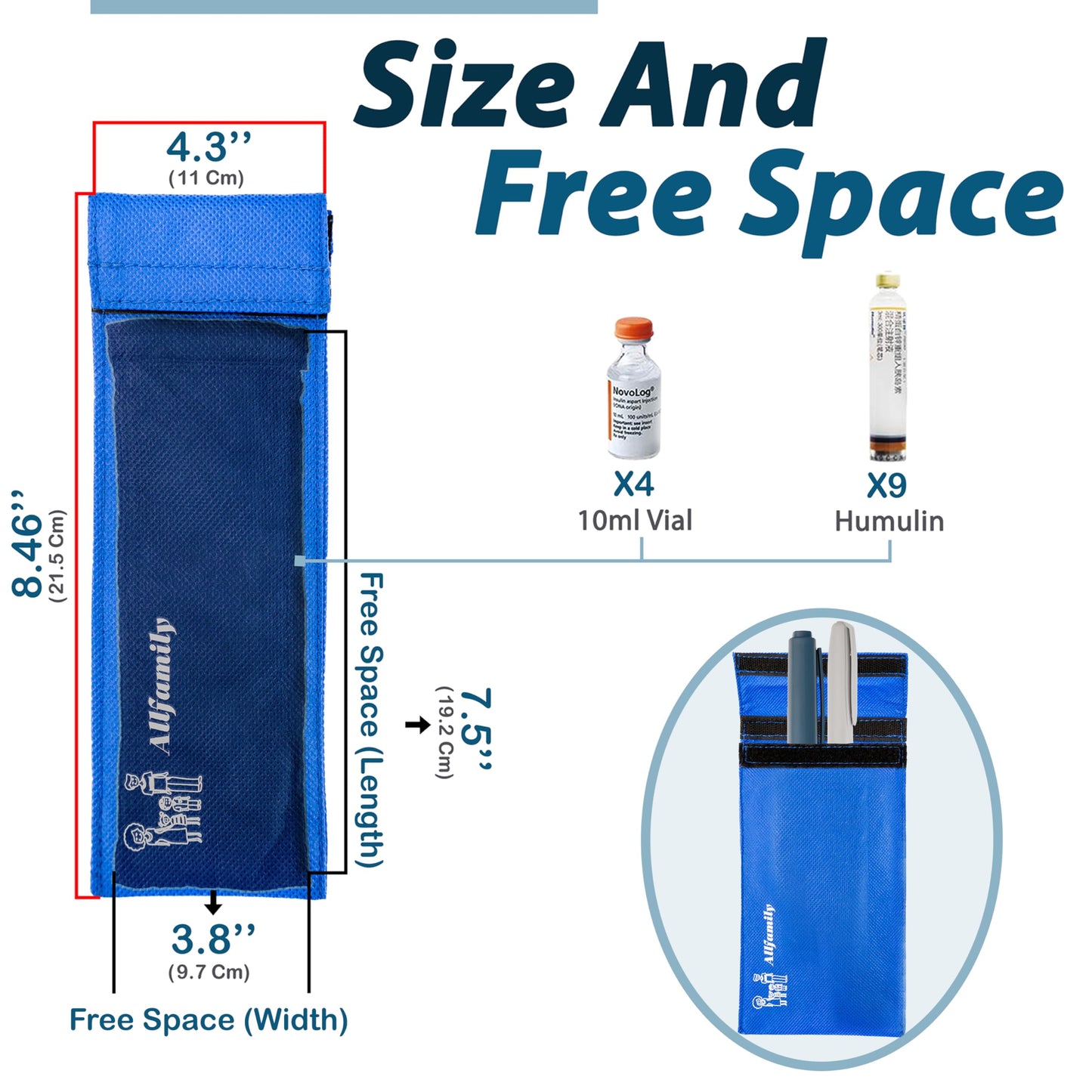4ALLFAMILY EXPLORER BLUE 2 PEN CHILLER
