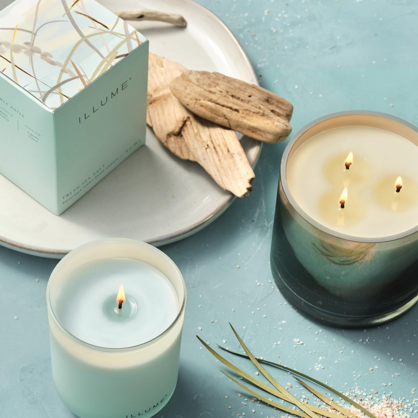 Beautifully Done Essentials Fresh Sea Salt Scented Candle Refill
