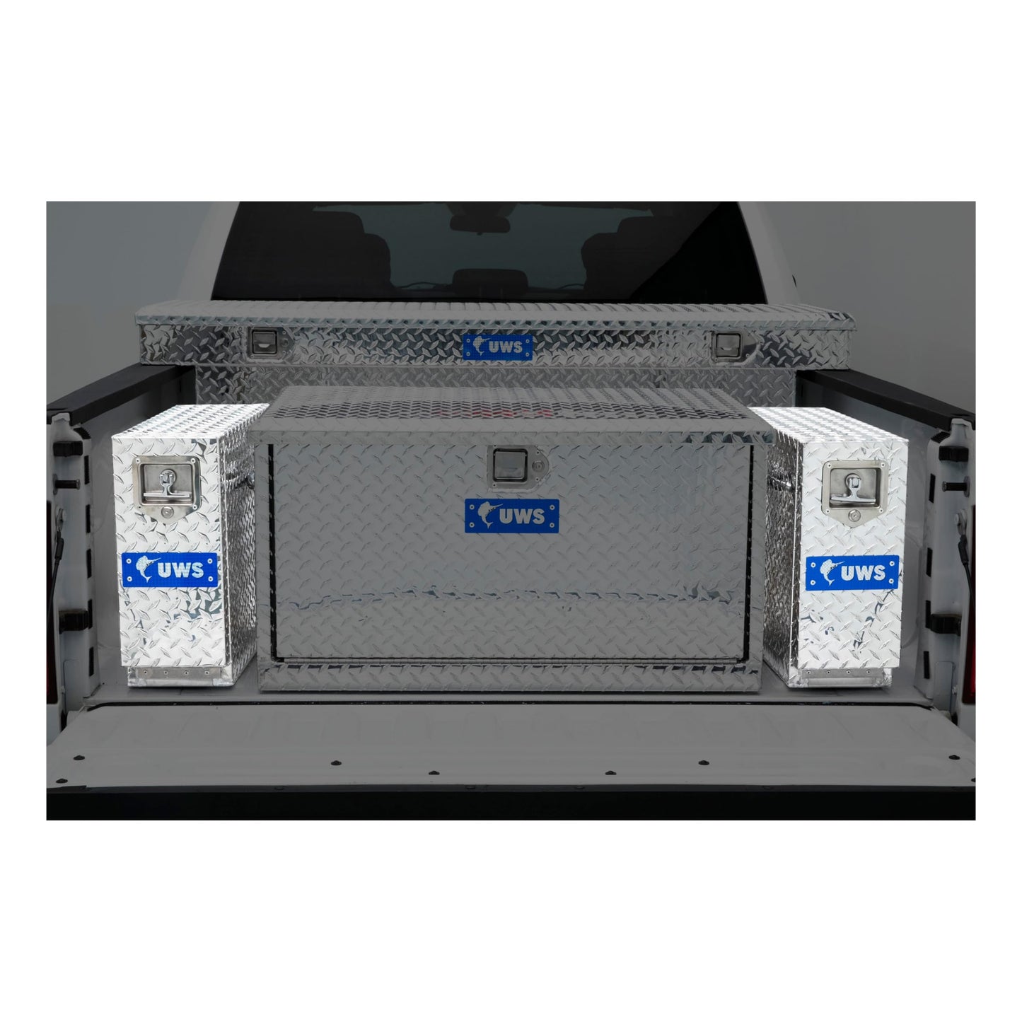 UWS EC20041 22-Inch Heavy-Wall Aluminum Truck Bed Tool Box with 5 Drawers