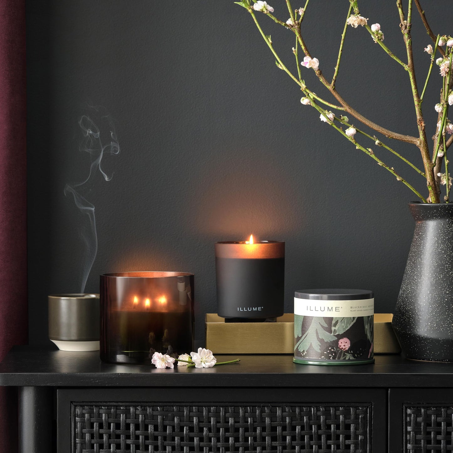 Beautifully Done Essentials BlackBerry Absinthe Scented Candle Refill