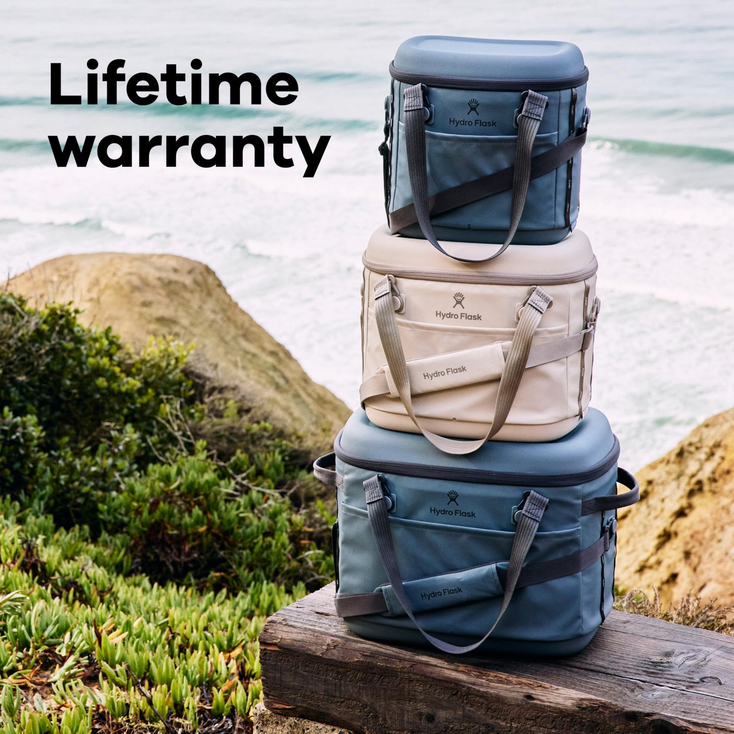 Hydro Flask Carryout Cooler - Insulated Portable Soft Cooler - 30 L Capacity in Shale Gray