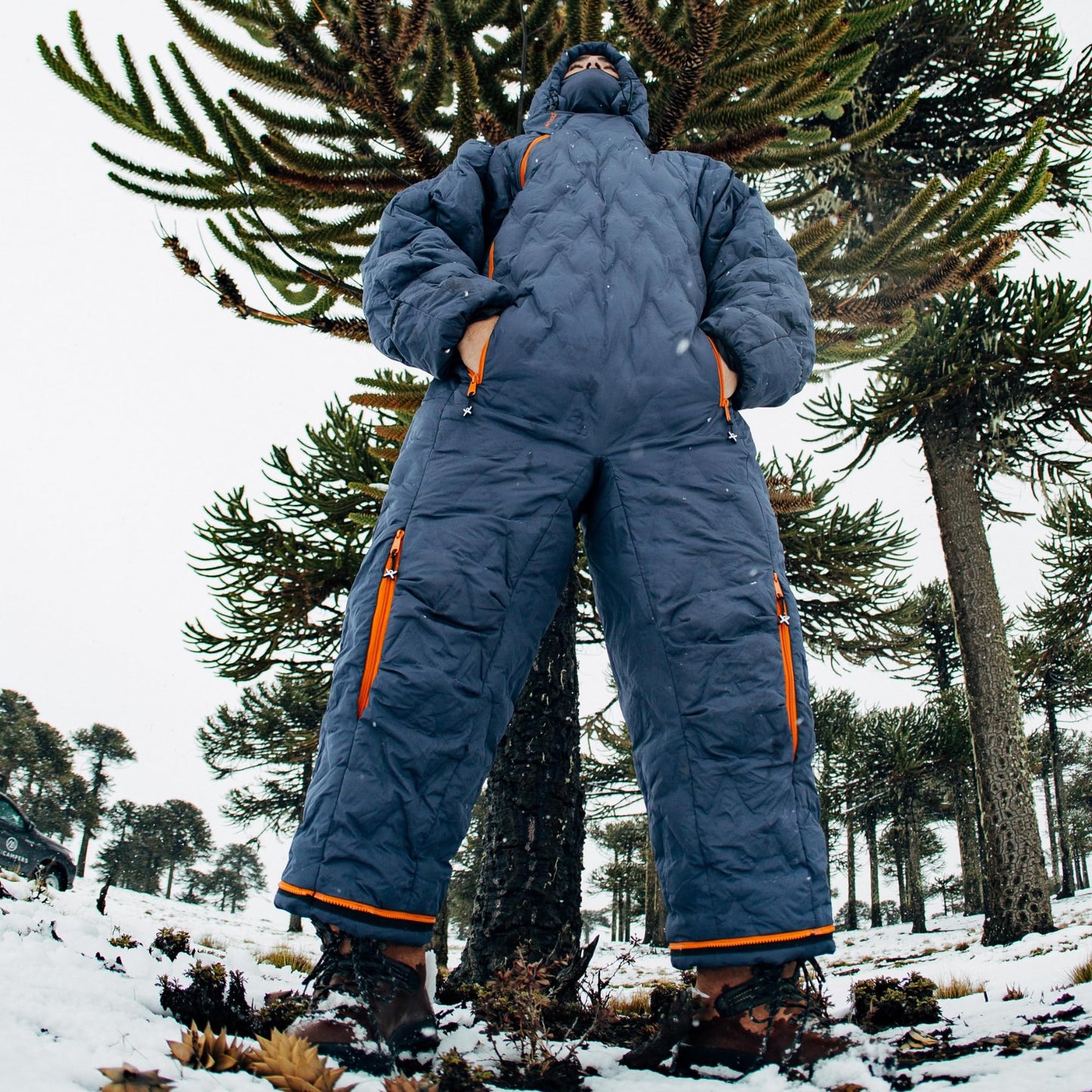 Selk'bag Pro Wearable Sleeping Bag I Outdoor and Indoor Sleeping Bag for Camping, RV Trips, Travelling, Hammocks, Backpacking, Lounging (Blue Navy, Large)