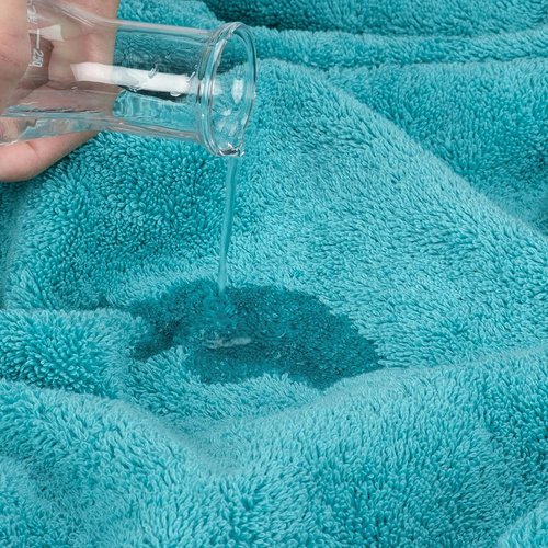 Cotton Paradise 6-Piece Towel Set | 100% Soft Absorbent Turkish Cotton | Aqua Blue Bath Towels