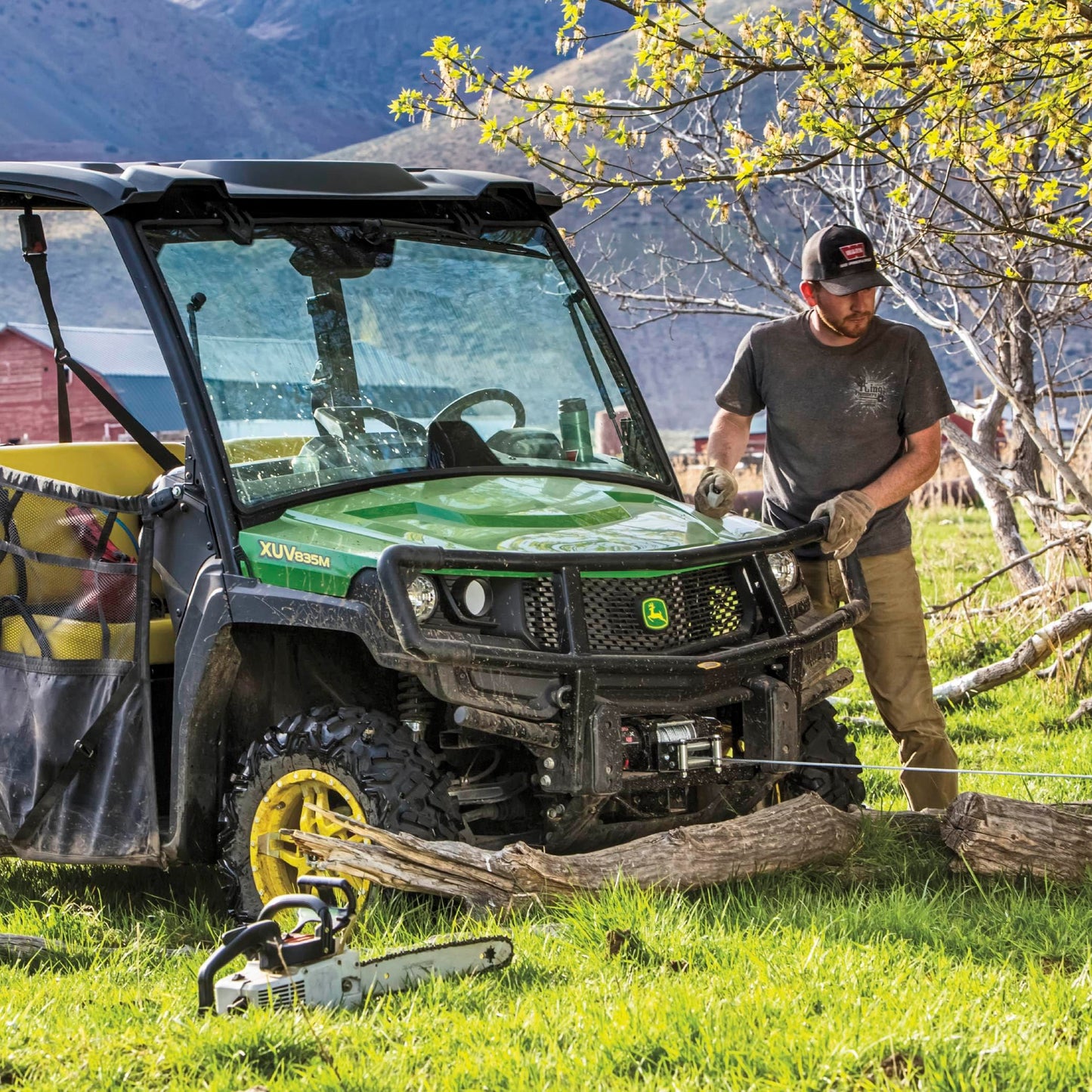 Warn R45 Winch - 4,500 lb 1/4” Steel Rope