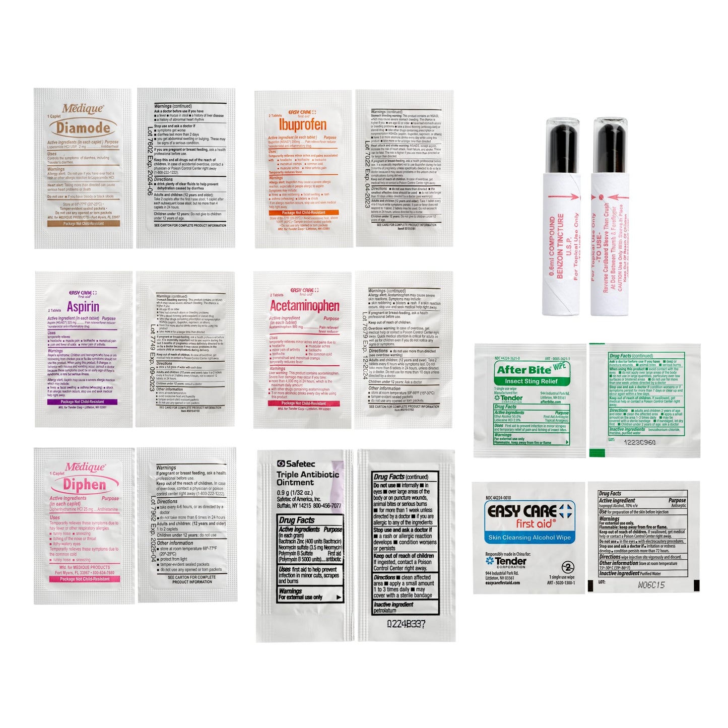 Adventure Medical Kits Mountain Series Medical Kit - Guide - Emergency Medical First Aid Kit - for 7 People for 14 Days - Comes with QuikClot Gauze, C-Splint, Guide Book & More - 163 Pieces