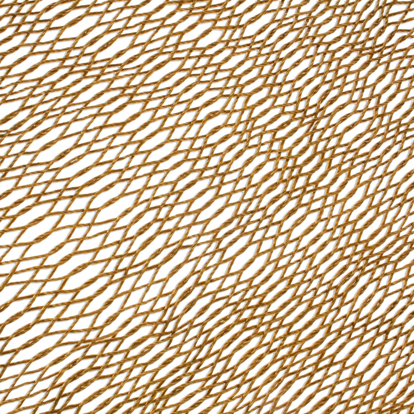 NOVICA Metallic Copper Brown Hand Woven Nylon Mayan 1 Person Rope Hammock, 'Glowing Copper' (Single)