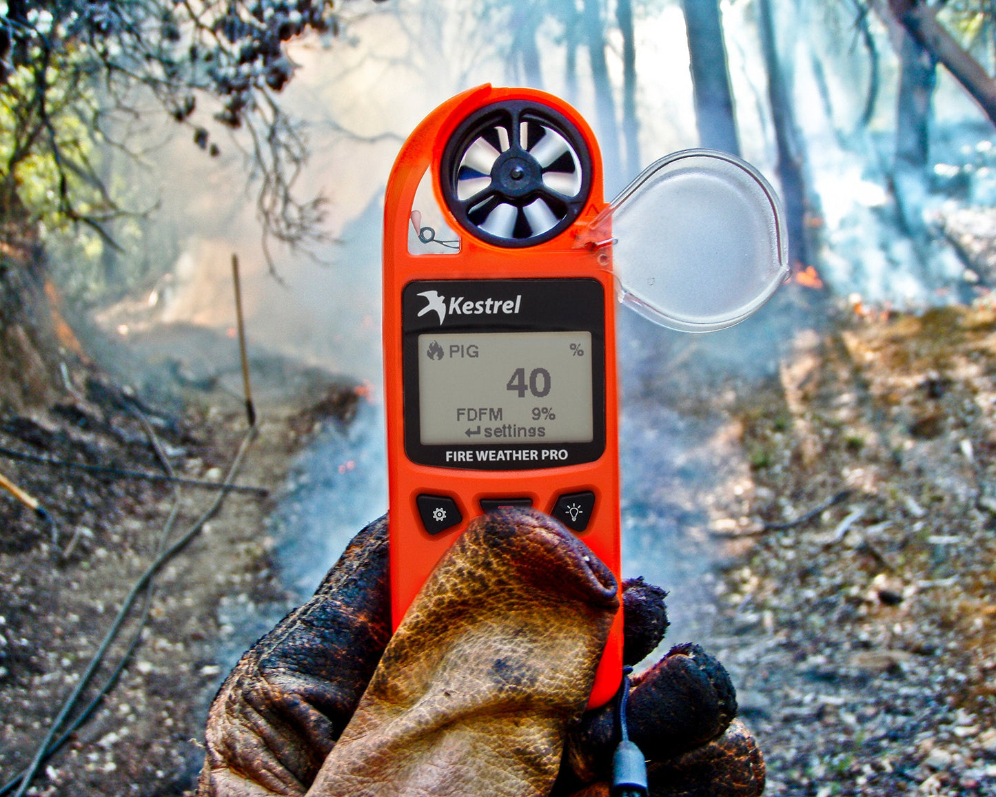 Kestrel 5500FW Fire Weather Meter Pro Non-Link, Orange