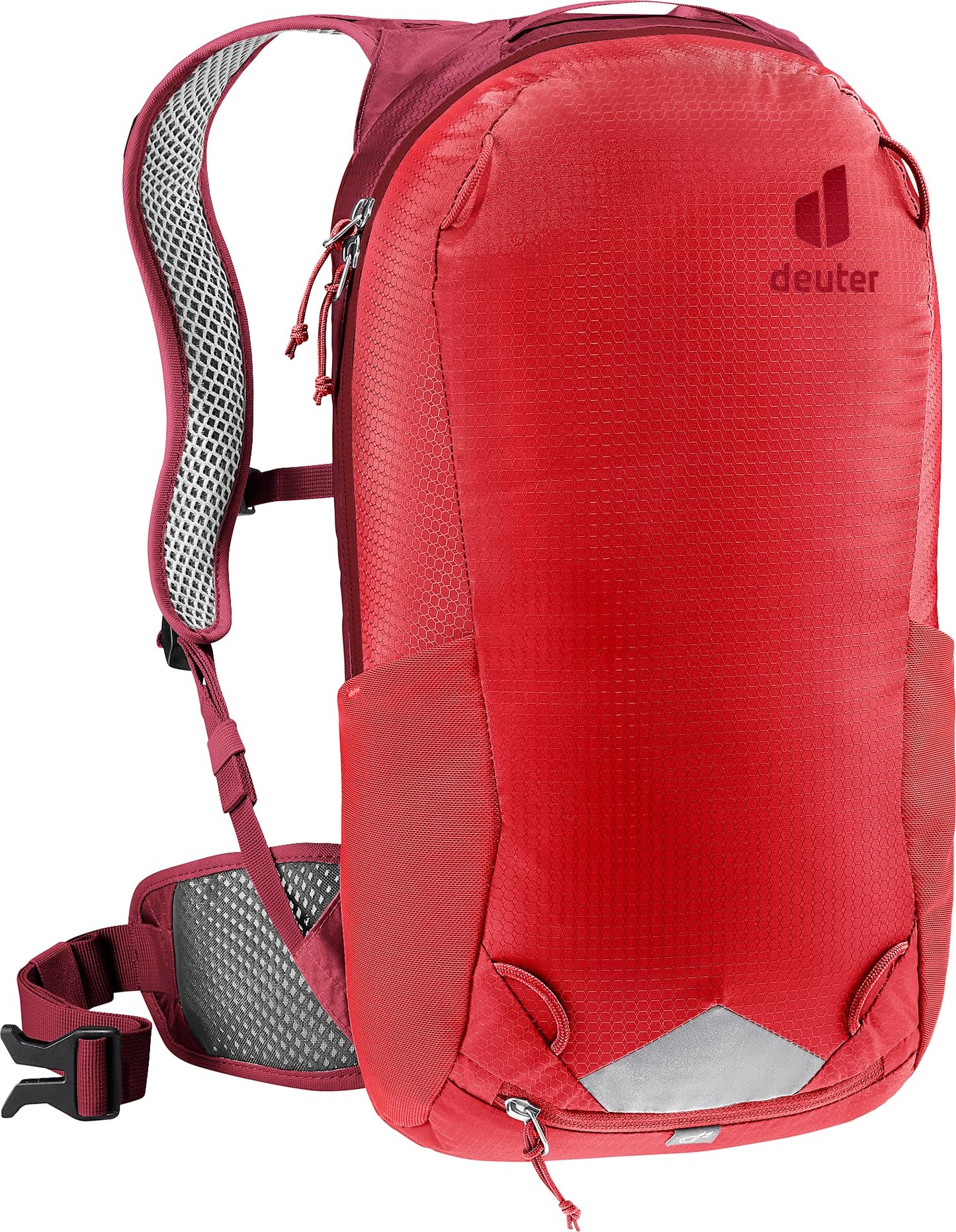 Deuter Unisex Race 12L Hydro Backpack for Mountain Biking, 12 Liters - Cherry-Masala