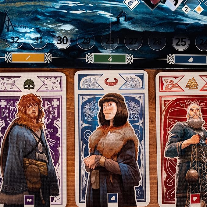 Knarr Board Game - Form the Greatest Band of Vikings! Thrilling Exploration and Strategy Game Fun Family Game for Kids & Adults Ages 10+ 2-4 Players 30 Min Playtime Made by Pandasaurus Games