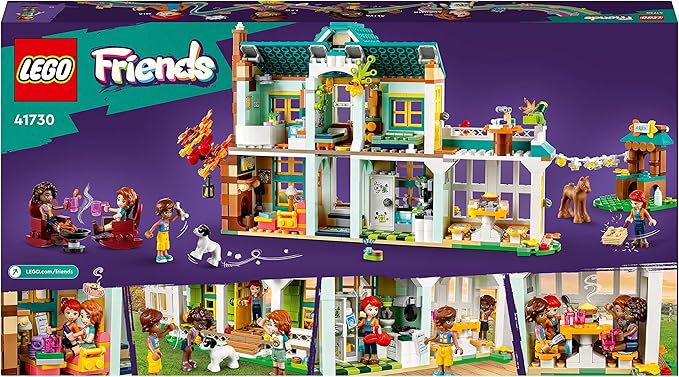 LEGO Friends Autumn's House 41730 Dolls House Playset with Accessories Toy Horse & Mia Mini-Doll Toys for Girls and Boys 7 Plus Years Old Birthday Gift Idea