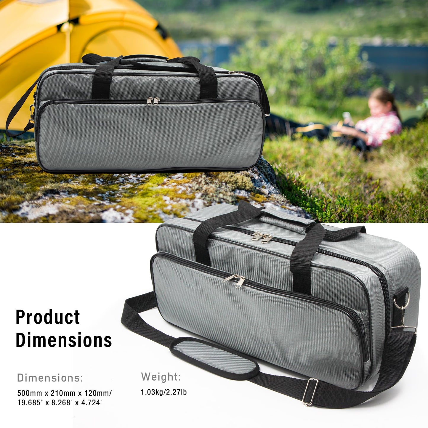 Astromania Transport Bag for 1.25" Eyepiece and 2" Eyepiece - Bundle with - 9x50 Angled Finder Scope, Black