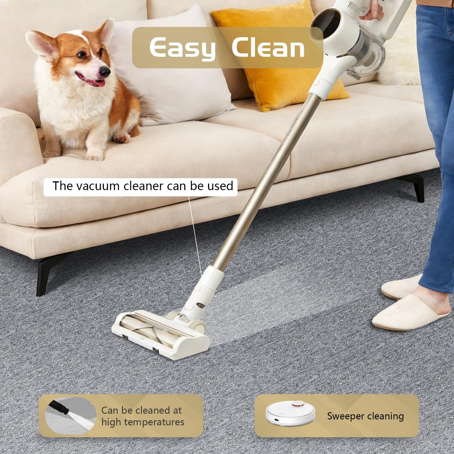 Carpet Tiles 20x20 Inch - Non-Slip Soft Square Flooring with FlexLok Tabs for Easy DIY Installation - Durable Office, Garage, Gym & Basement Floor Cover (Gray 32, suse 02)