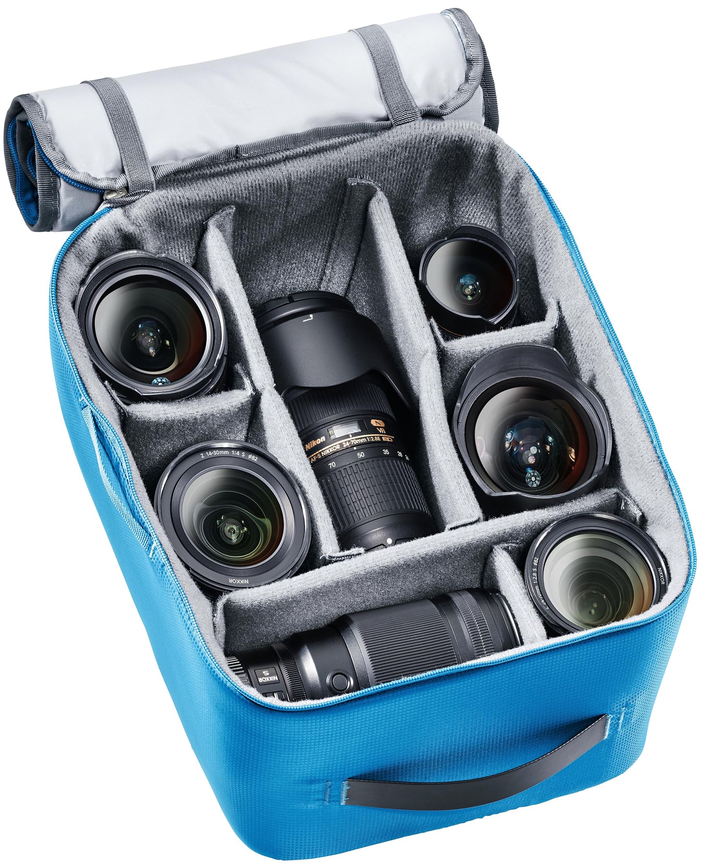 Deuter Futura Pro Jaypack 36L Hiking Camera Hybrid Backpack, DSLR/SLR/Mirrorless Photography Camera Daypack for Hiking, Trekking & Travel - Marine-Navy