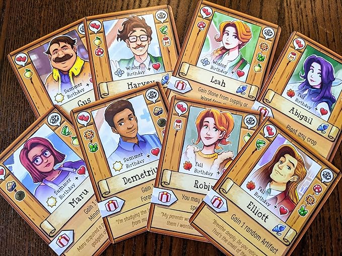 Stardew Valley: The Board Game - A Cooperative Game of Farming & Friendship