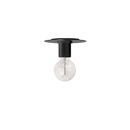 Dainolite 1 Light Flush Mount Ceiling Light RSW-61FH-MB Matte Black