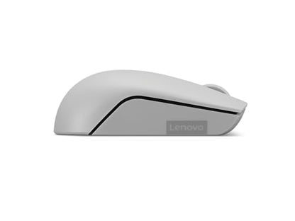 Lenovo 300 Wireless Mouse – Computer Mouse for PC, Laptop with Windows – Ambidextrous Design – 2.4 GHz Nano USB Receiver – 12 Month Battery Life