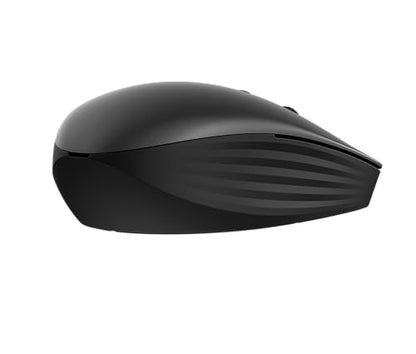HP Wireless Silent 280M Mouse - Ergonomic Right-Handed Design, 18 Month Battery Life, and 2.4GHz Reliable Connection - Works for Computers and Laptops - Far Quieter Clicks than Most Mice,Black