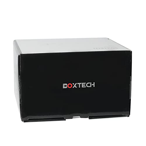 boxtech Upgraded Electric Aquarium Cleaner, 12V DC/28W Auto Fish Tank Gravel Cleaning kit 6 in 1 Change Water and Wash Sand Filter for Aquarium 10-200 Gallon